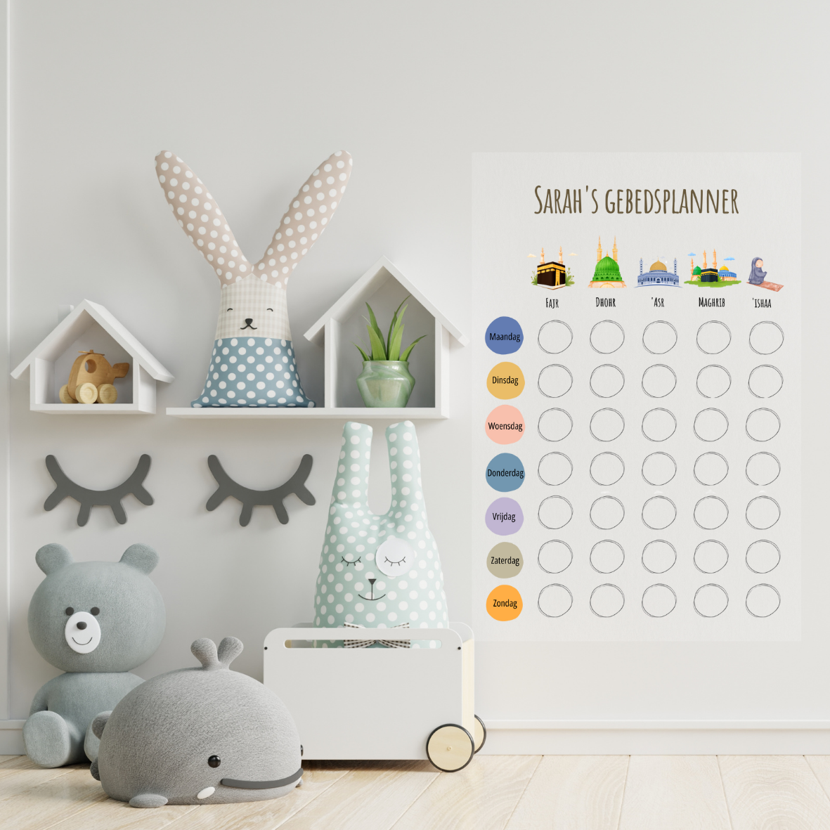 Gebedsplanner meisje