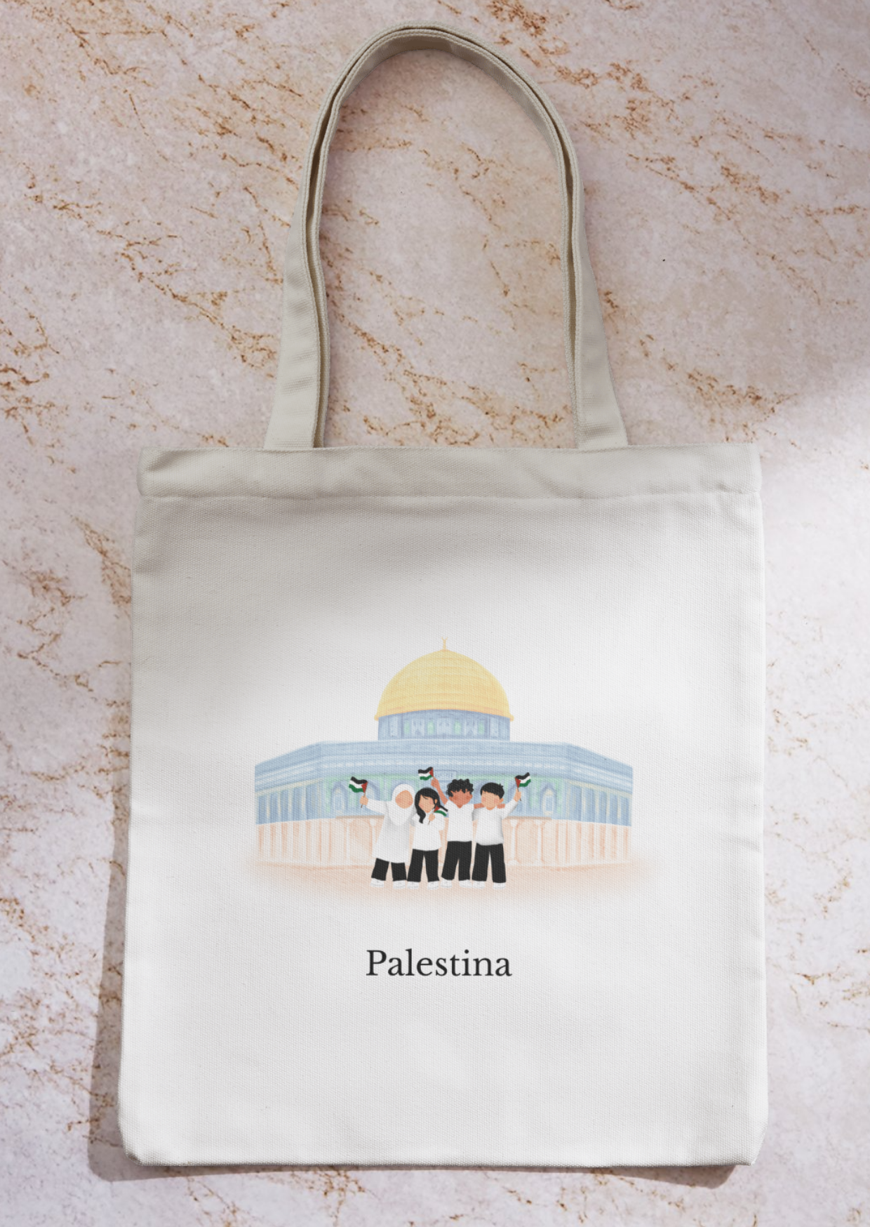Tote bag Palestina kids