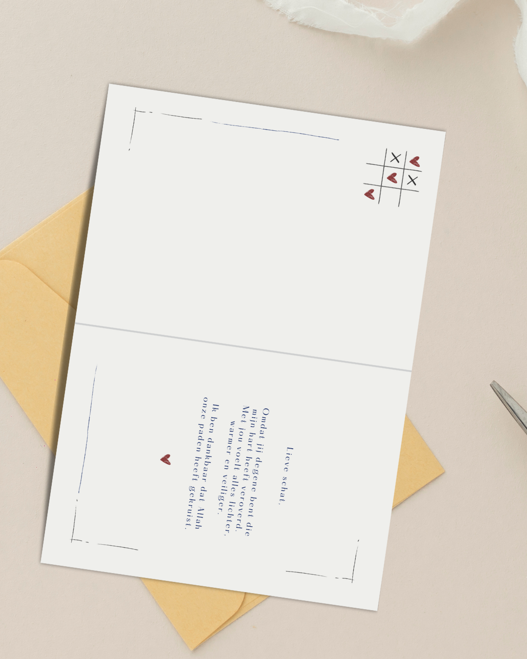 Wenskaart Je hebt mijn hart gewonnen