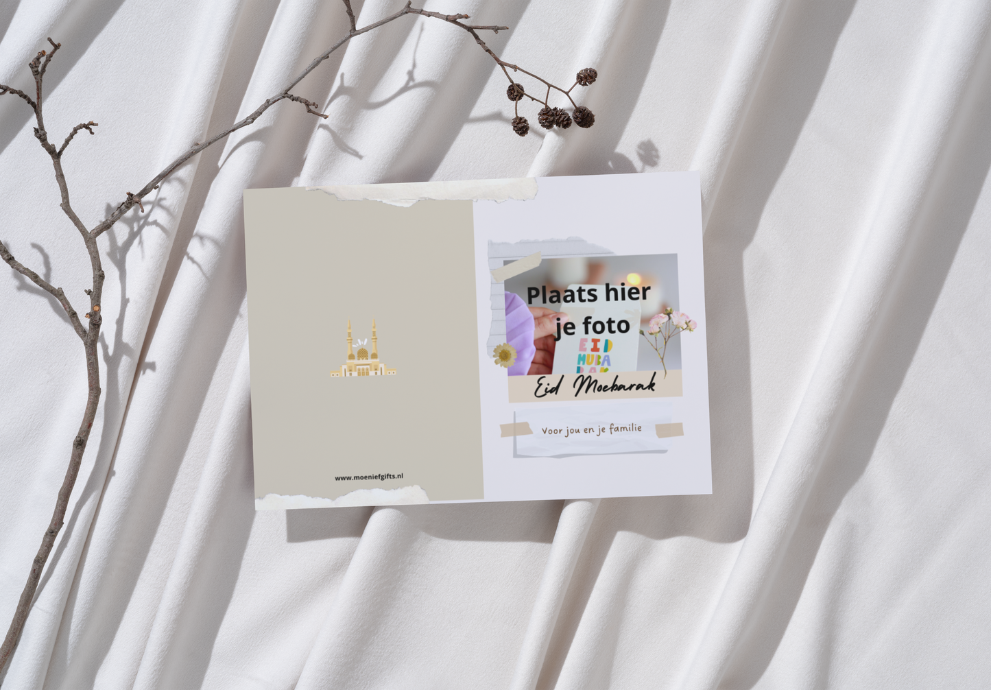 Eid moebarak wenskaart