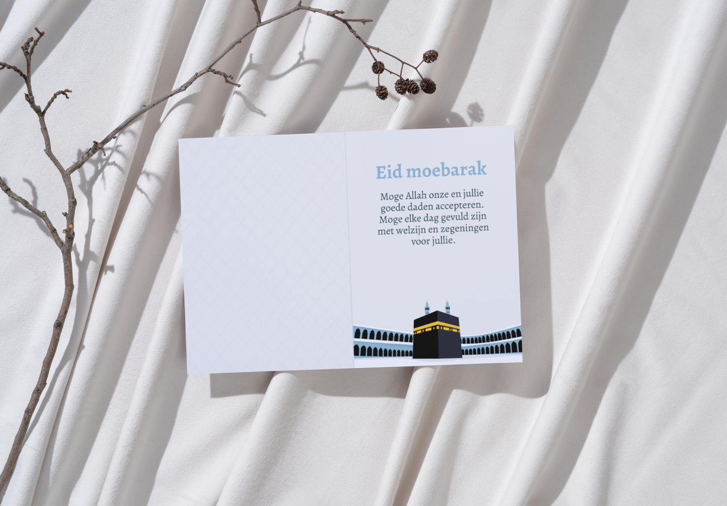 Eid moebarak wenskaart