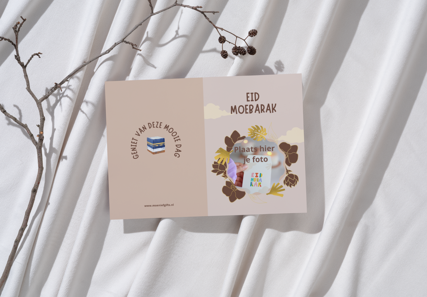 Eid moebarak wenskaart
