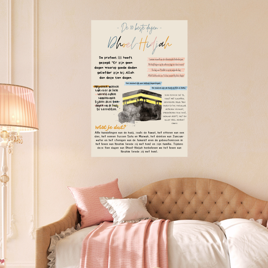 Sticker De 10 beste dagen