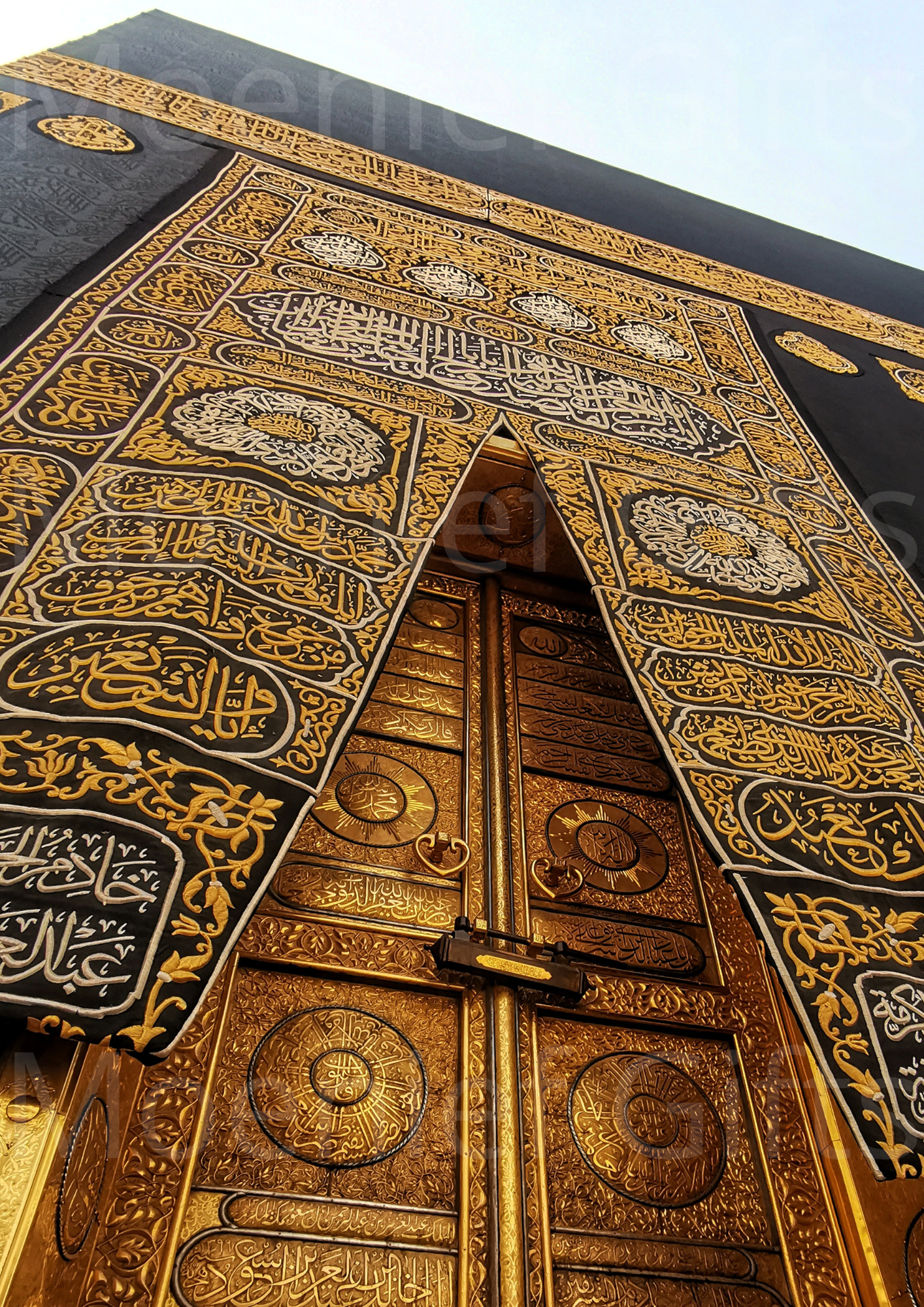 Wandfoto Deur kabah