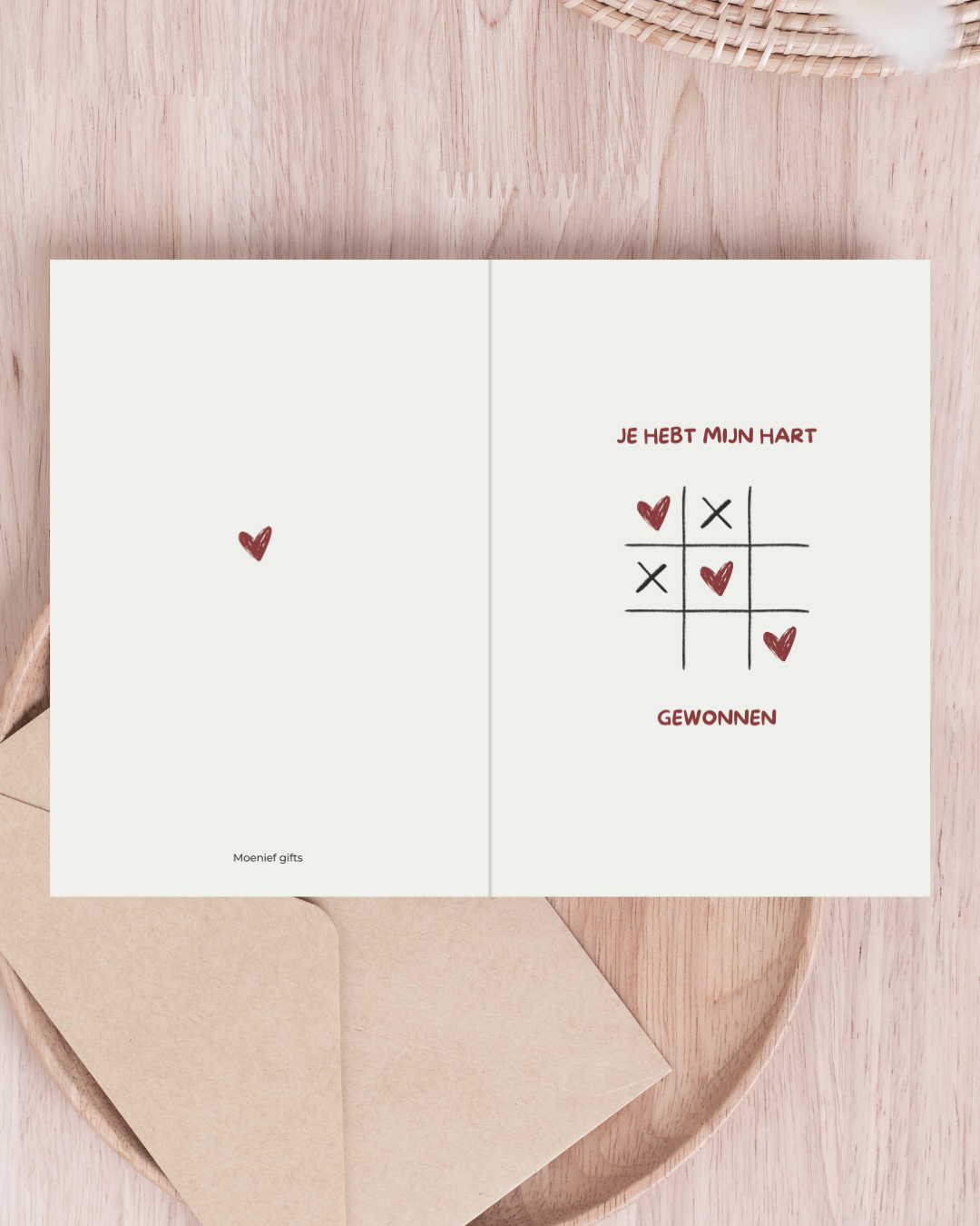 Wenskaart Je hebt mijn hart gewonnen