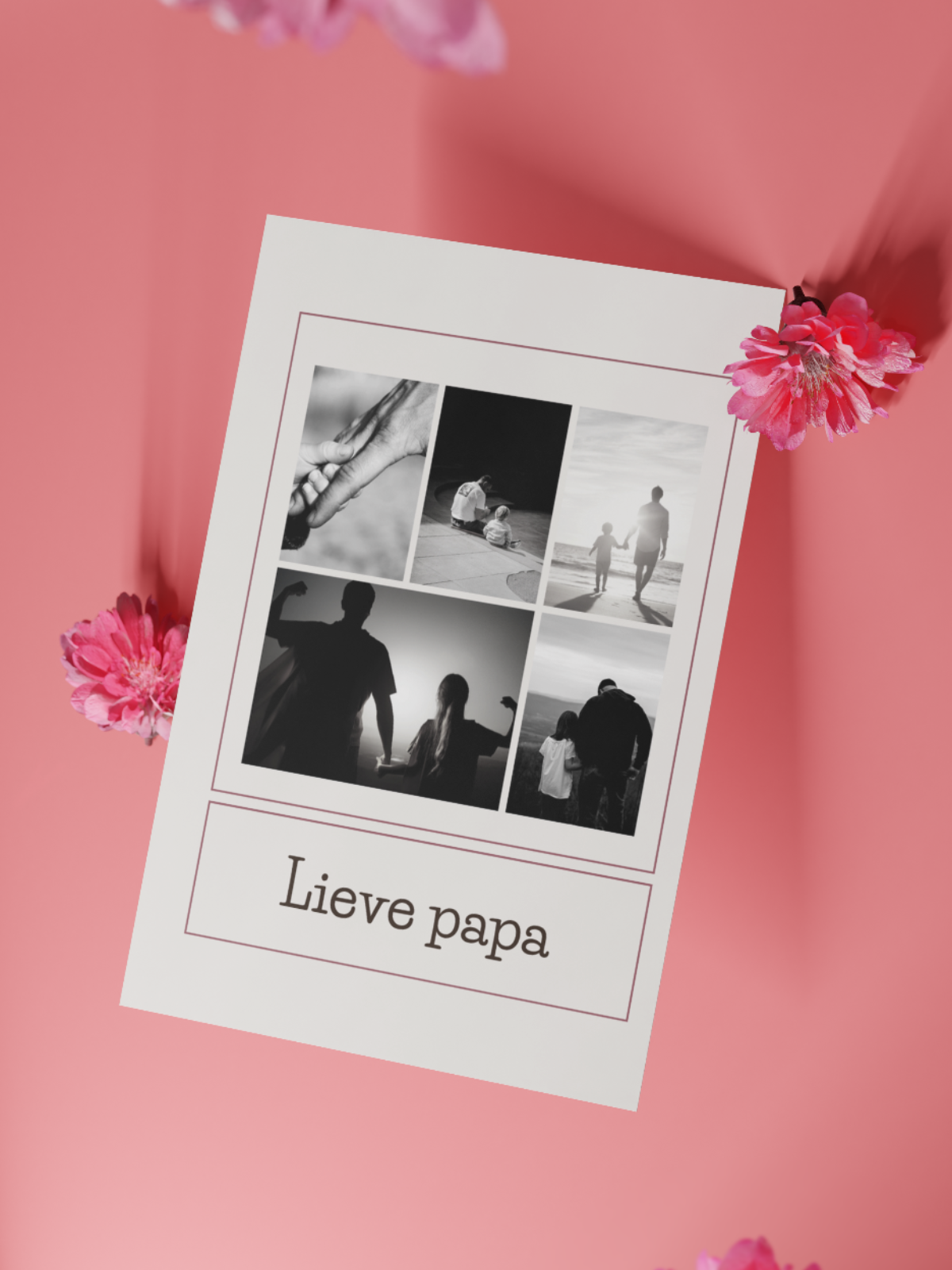 Wenskaart Lieve papa