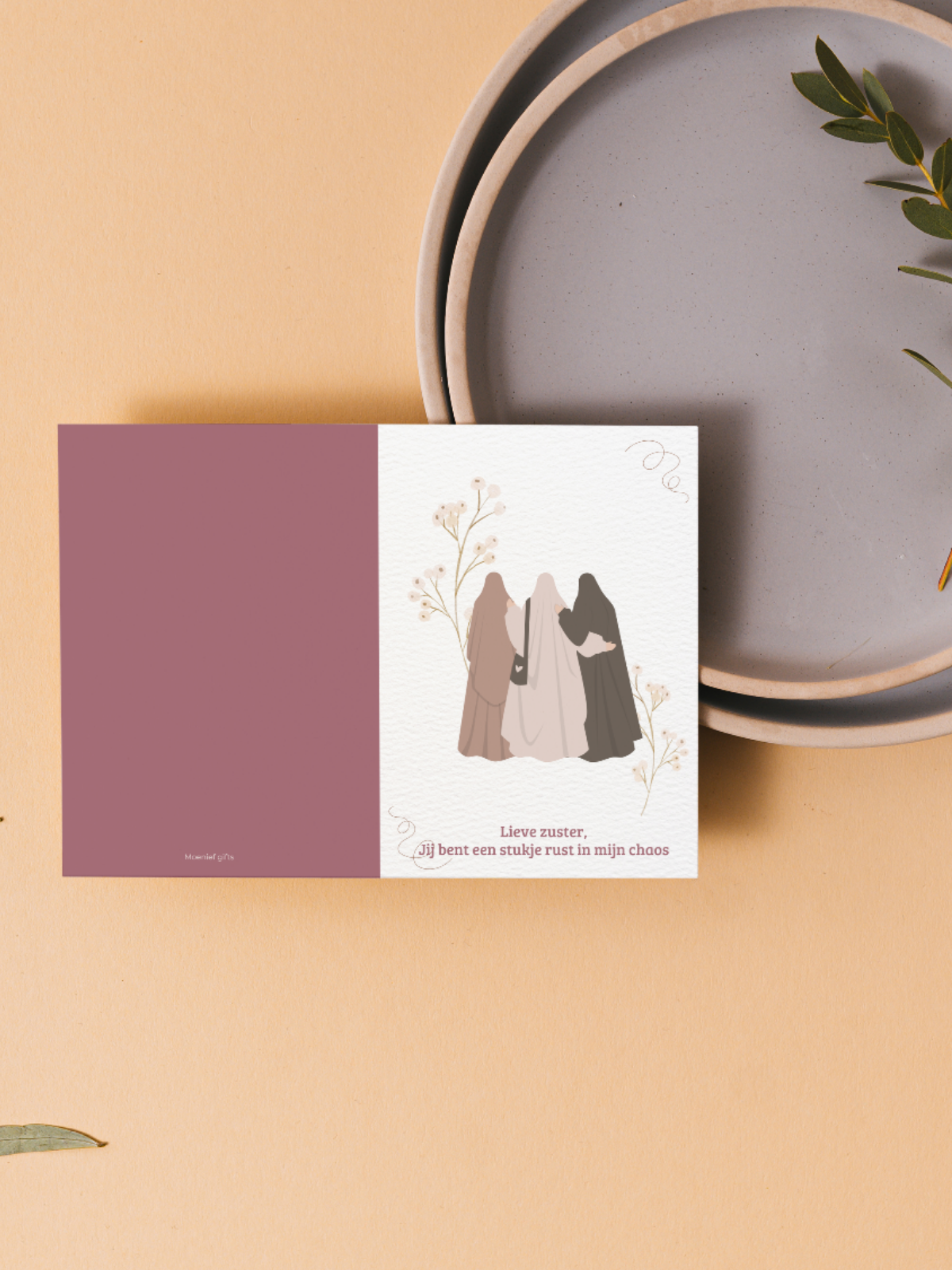 Wenskaart Lieve zuster