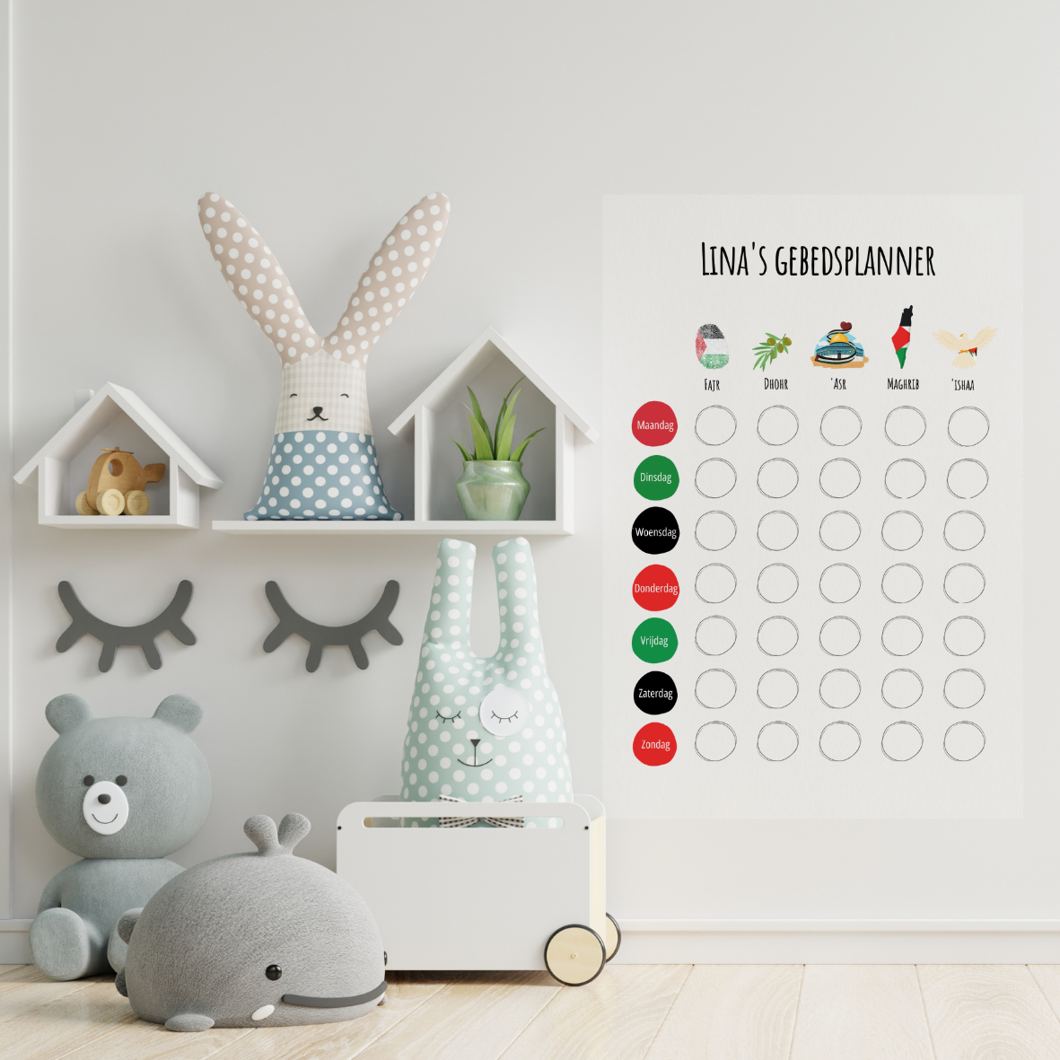 Gebedsplanner (palestina)