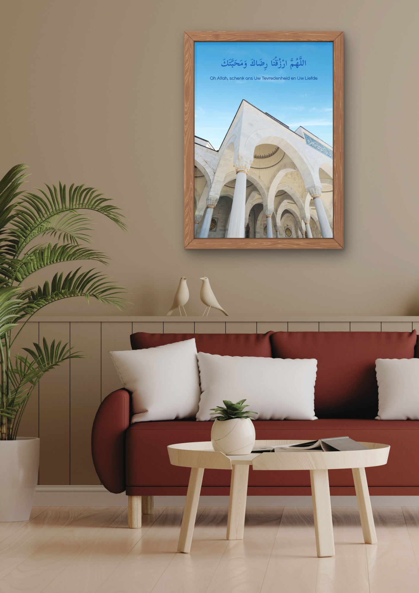 Wandfoto Moskee Maghrib