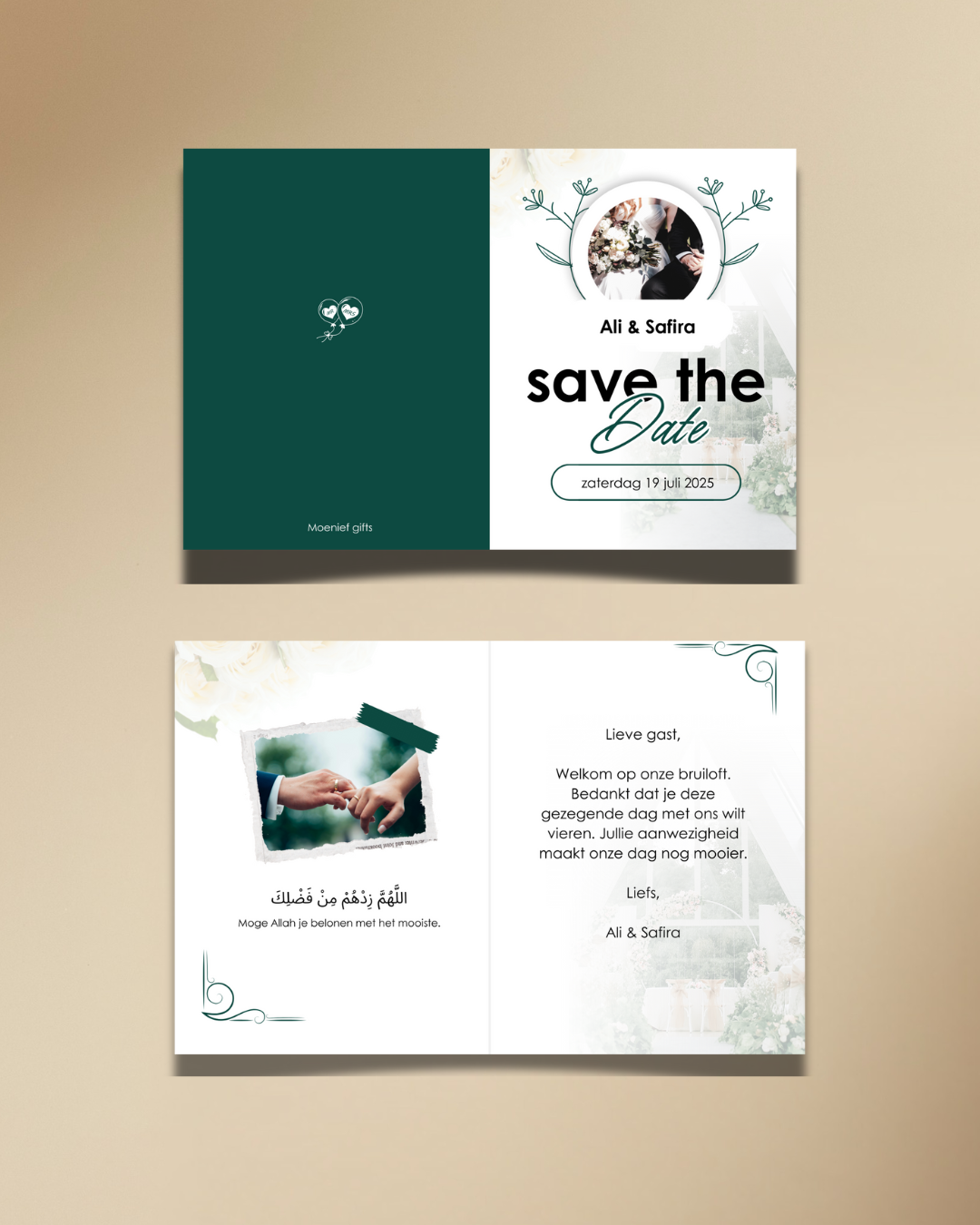 Wenskaart Safe the Date