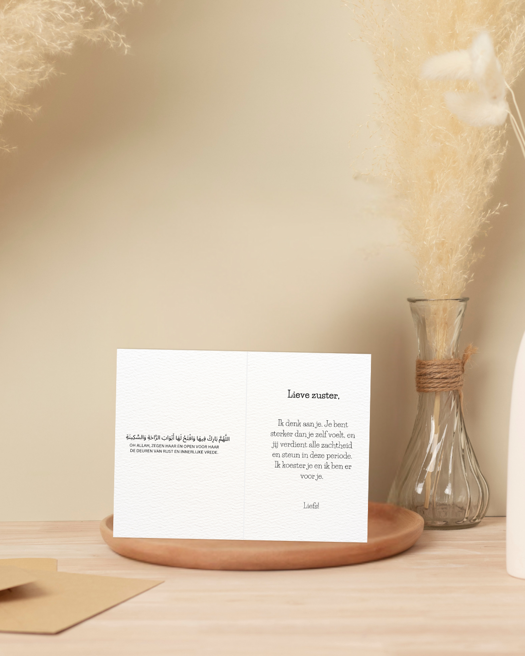 Wenskaart Ik stuur je liefde