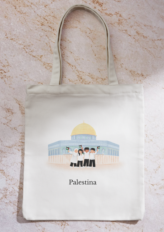 Tote bag Palestina kids