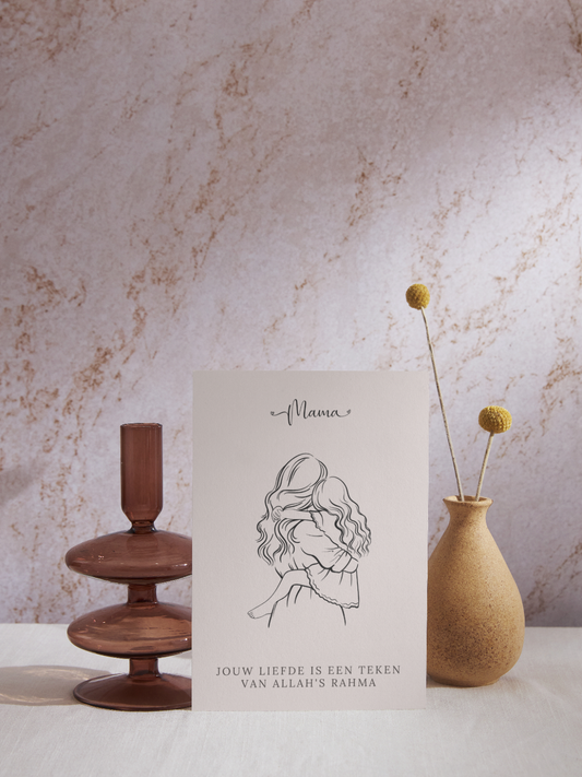 Wenskaart Mama