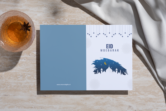 Eid moebarak wenskaart