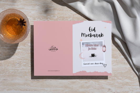 Eid moebarak wenskaart