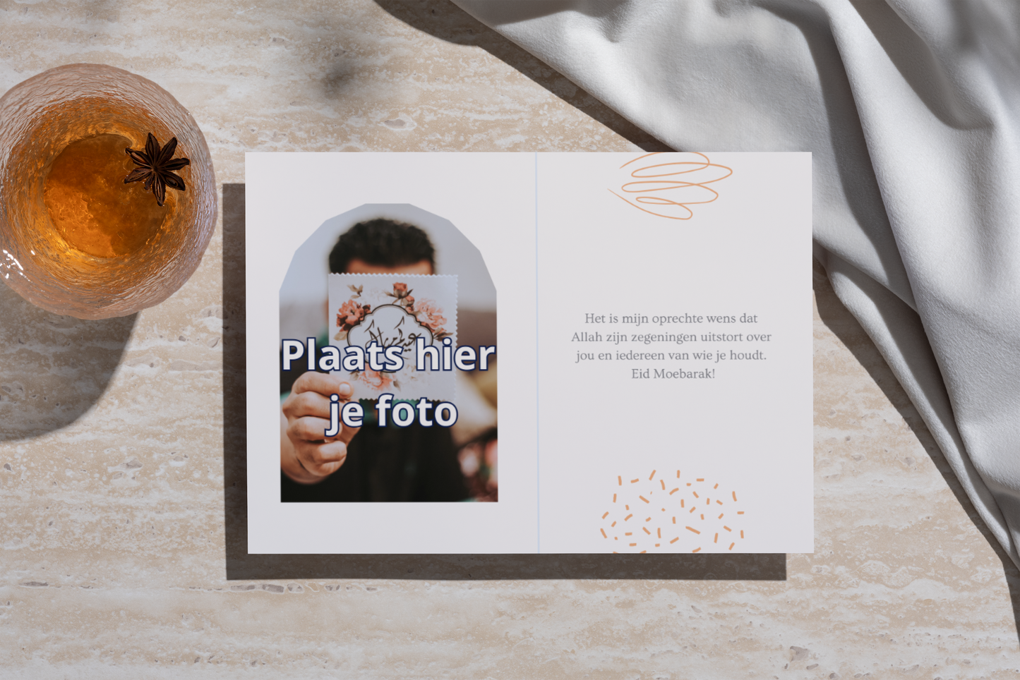 Eid moebarak wenskaart