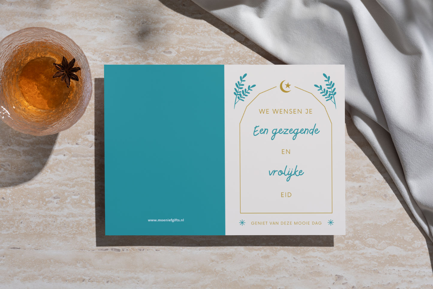 Eid moebarak wenskaart